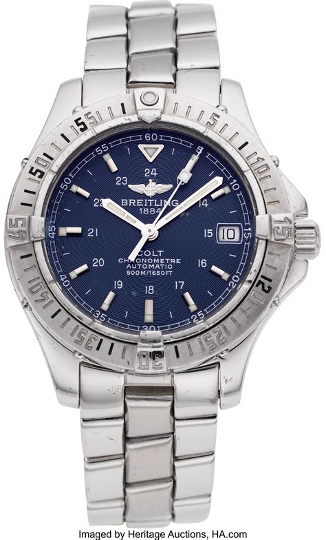 breitling colt chronometre automatic 500m price|breitling 1884 colt chronometre.